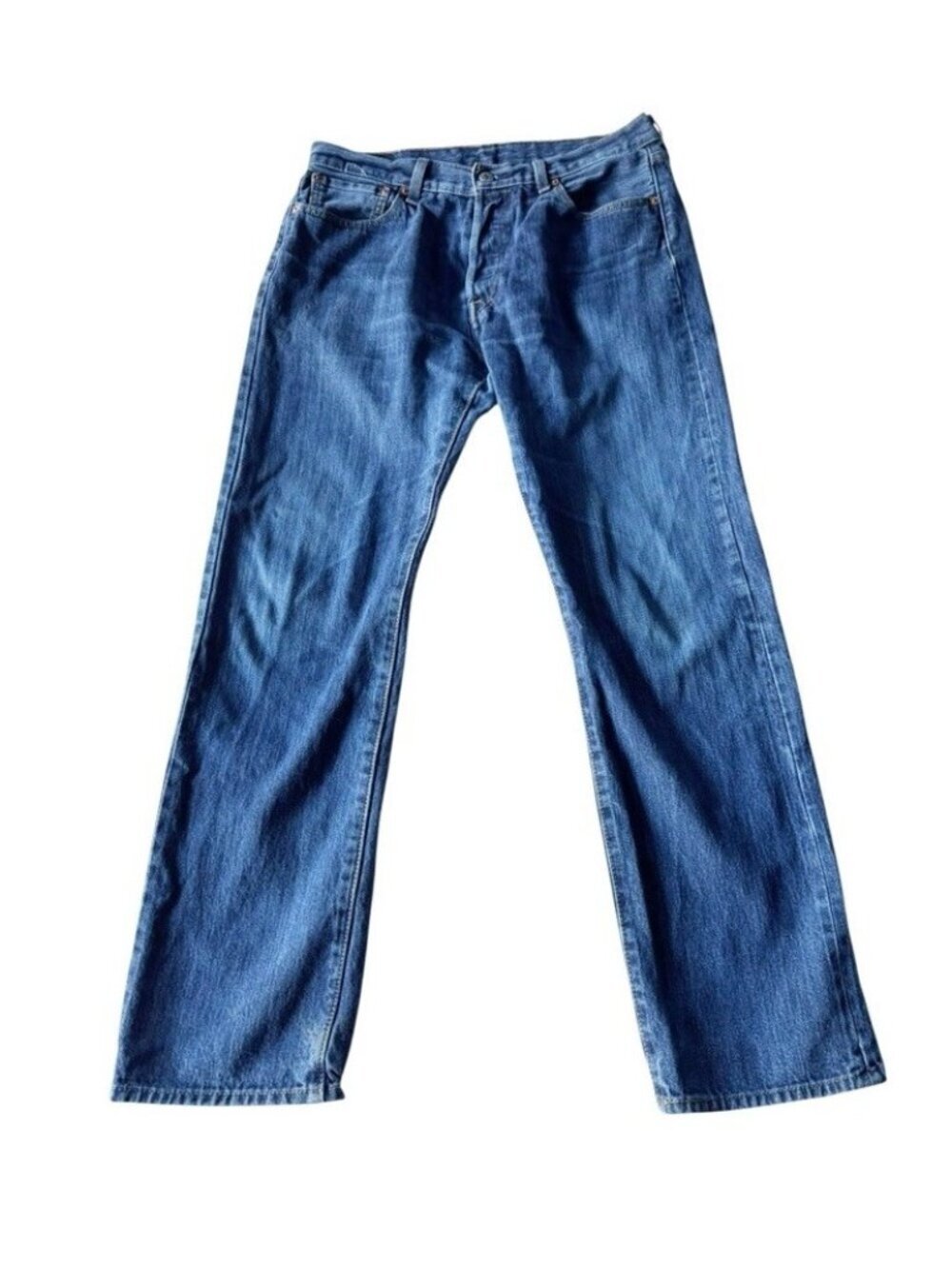 Levi’s 501 Men Size 34x32  ( 34 x 31) Regular Fit Straight Leg Button Fly Jeans
